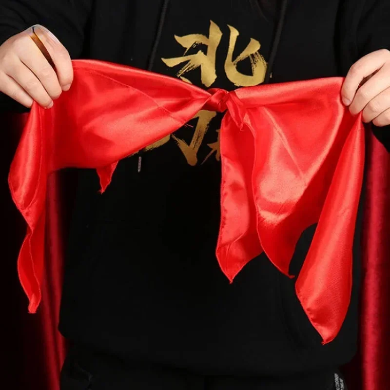 Triple Scarf Color Changing Silk Magic Trick Stage Magic Close Up Illusion Gimmick Prop Magician Performance Accessory