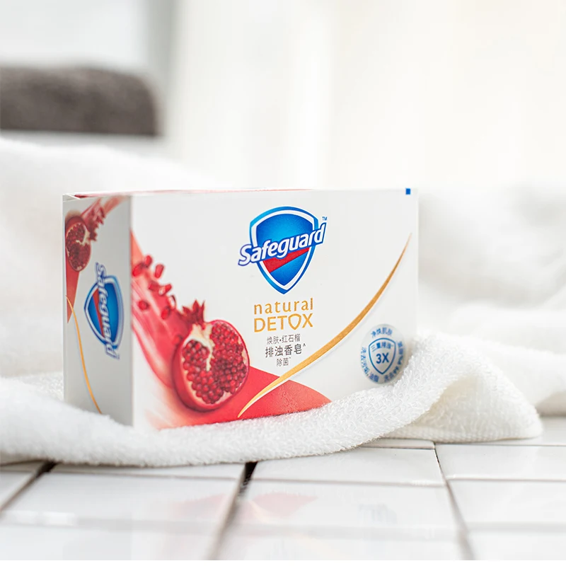 Jabón de Granada Natural, limpiador facial, Control de aceite, cuidado profundo, ducha, limpieza de la piel, blanqueamiento corporal, 3 piezas/paquete