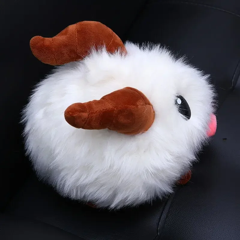 New 25Cm Cute Game League of Legends PUAL LOL Limited Poro Plush Stuffed Toy Kawaii Doll White Mouse Cartoon Baby Toy TL0127