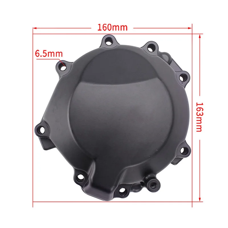 غطاء المحرك غطاء المحرك الثابت غطاء علبة المرافق الغلاف الأيمن لكاواساكي ZX-10R 2006-2010 ZX10R نينجا ZX 10R