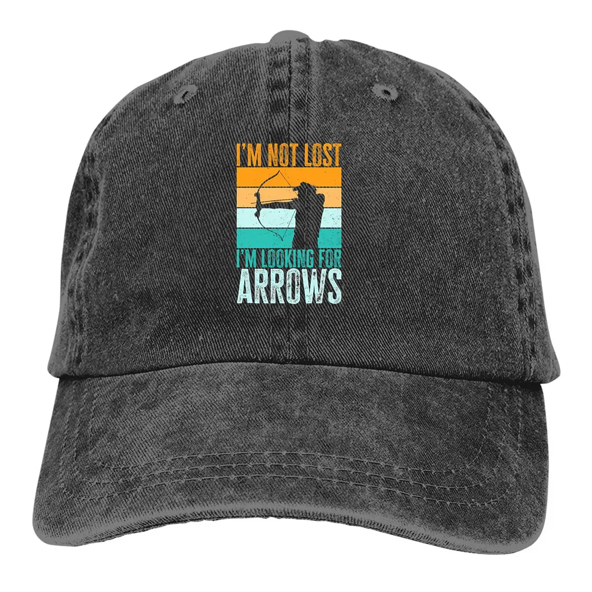 

Summer Cap Sun Visor Looking For Arrows Vintage Hip Hop Caps Archery Cowboy Hat Peaked Trucker Dad Hats