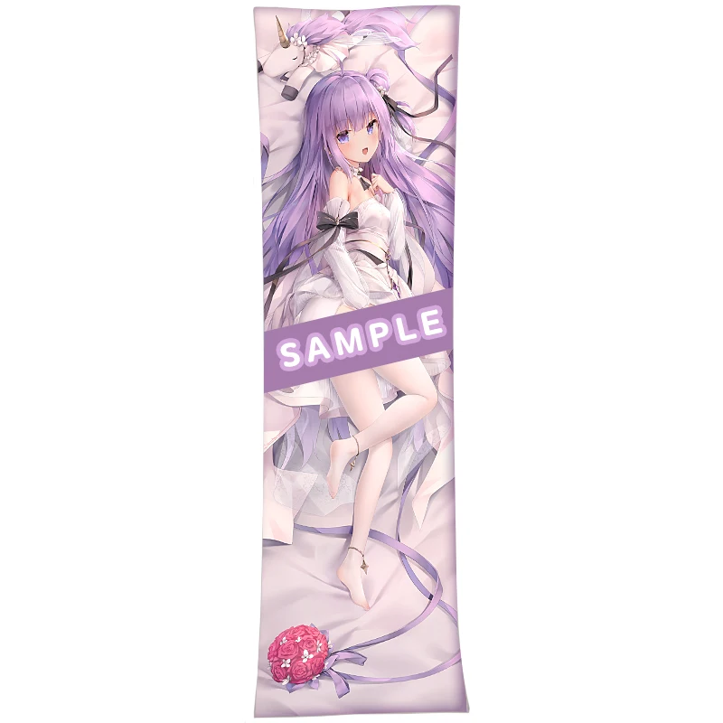 เกมอะนิเมะ Girls Frontline HMS Unicorn Girl Dakimakura กอดหมอน Body Case เบาะรองนั่งยาว Otaku เครื่องนอนของขวัญ 160X50 ซม.