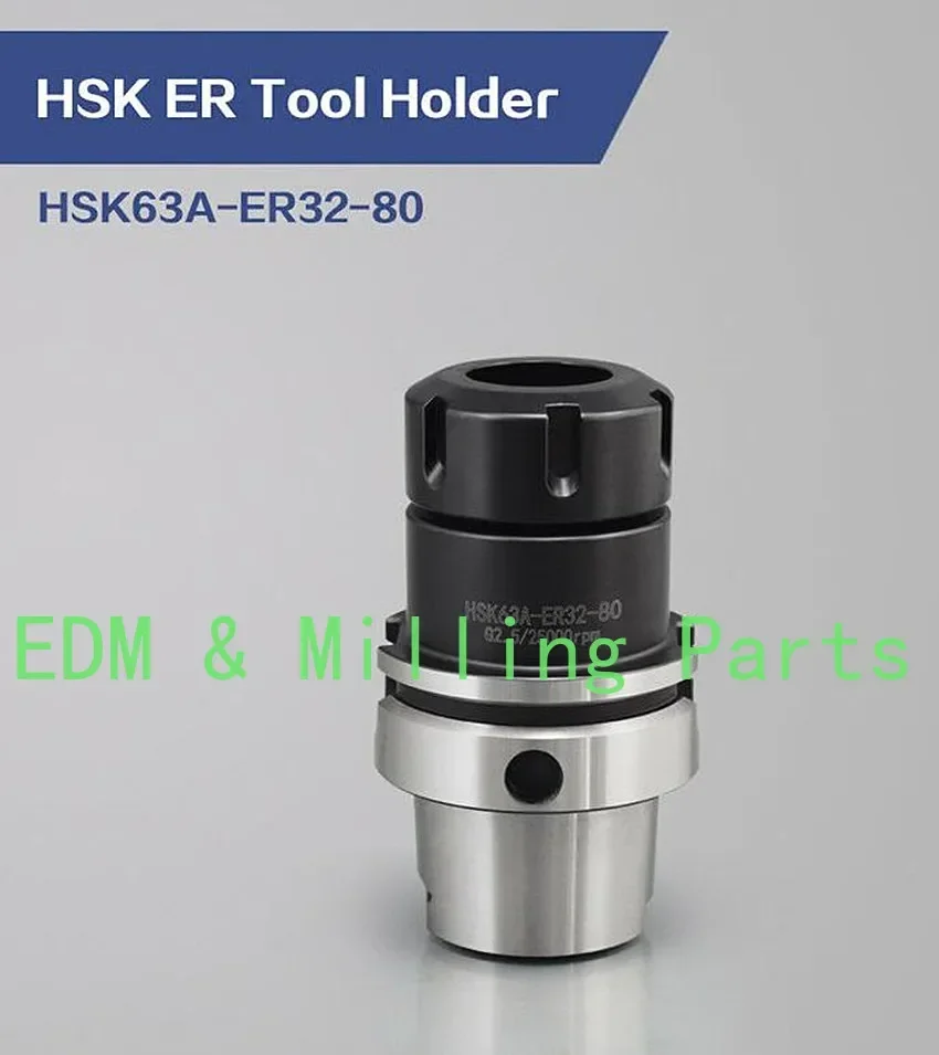 Imagem -05 - Cnc Hsk Titular Hsk63a Er32 80 Ferramenta Titular G2.5 25000 Rpm