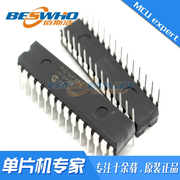 PIC16F886-I/SP DIP28 Chip MCU MCU In-Line IC Tempat Asli Baru