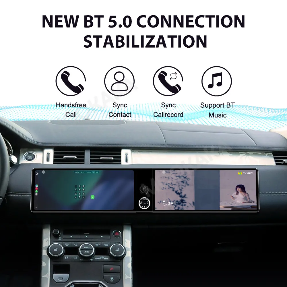 

Автомобильный радиоприемник с экраном 12,3 дюйма для Range Rover Evoque 2012-2015, Android, GPS-навигация, мультимедийный видеостереоприемник, головное устройство