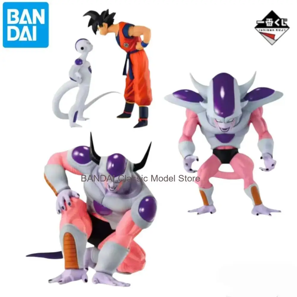 

In Stock 100% Bandai Original Lchiban Kuji Dragon Ball The Battle On Planet Namek Son Goku Frieza Anime Figure Toy