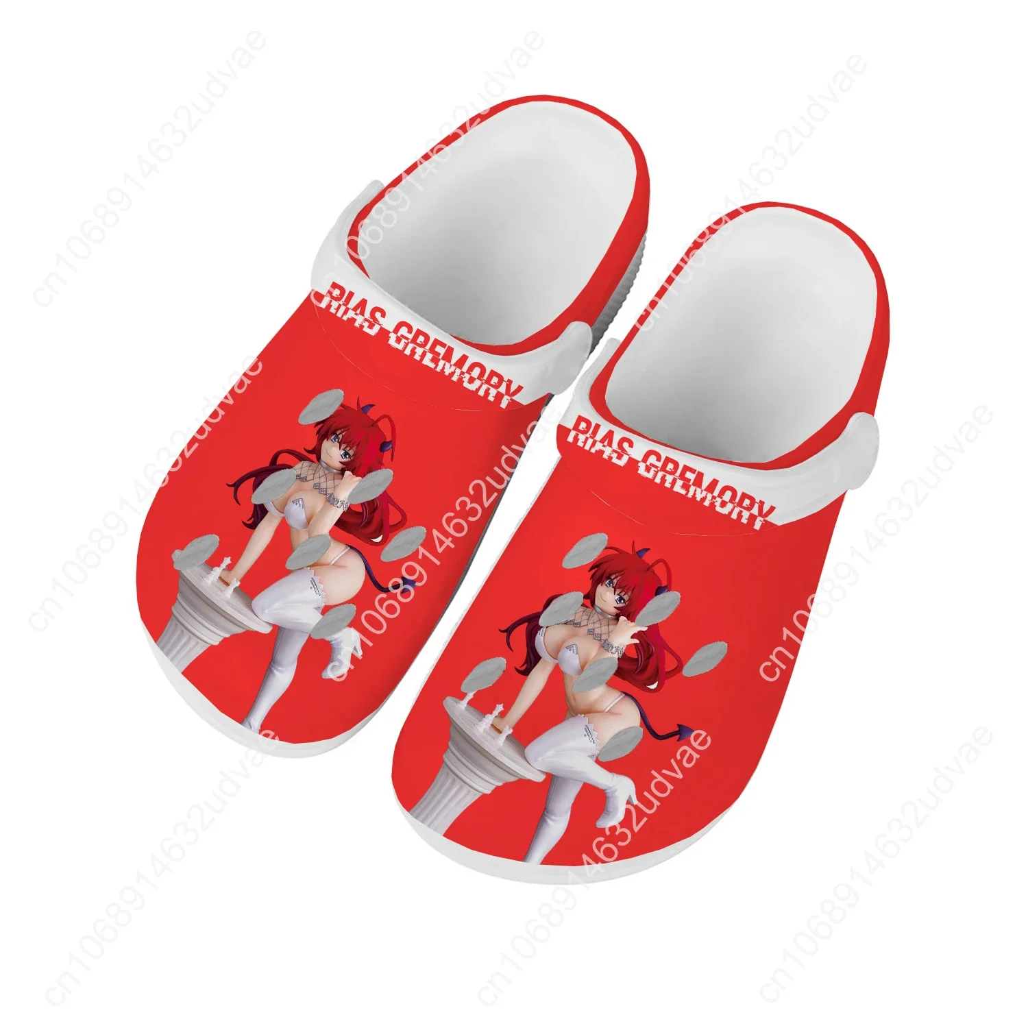 ハイスクール DxD リアス・グレモリー サンダル男性女性ティーンエイジャーファッションウォーターシューズガーデン通気性快適ビーチカスタムスリッパ