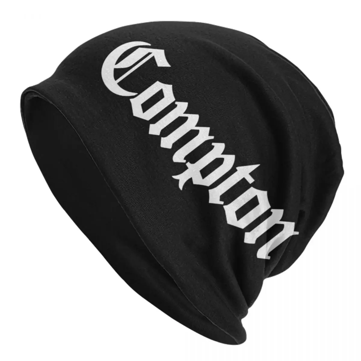 Compton Beanie Hats Beanies Straight Outta Compton Bonnet Hats Men Women Vintage Kpop Knitting Hat Autumn Graphic Head Wrap Caps