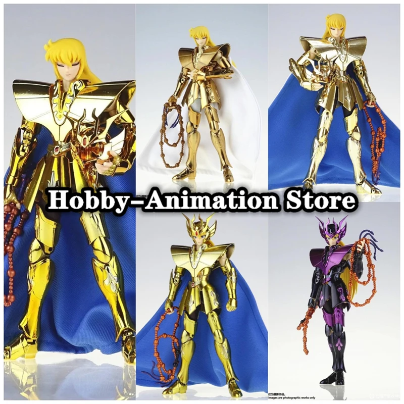 [ In-Stock ] MST Model J Model Myth Cloth EX/EXM Virgo Shaka Metal Body Action Figure Knights of Zodiac Gold24