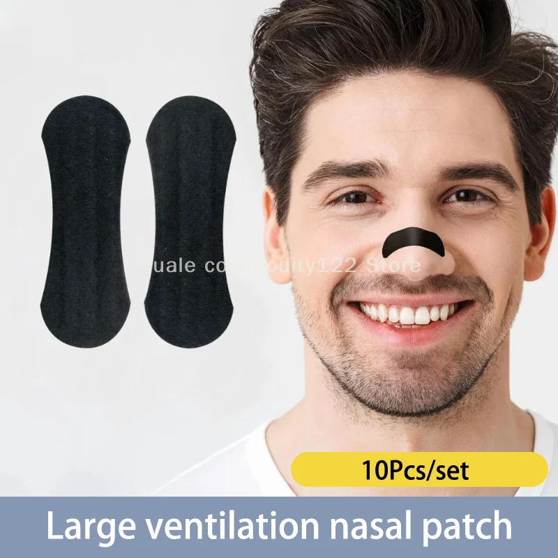 10pcs Nasal Strips For Breathing Nose Breathing Strips For Enhanced Oxygen Intake Strong Adhesive Nasal Strips For Snoring