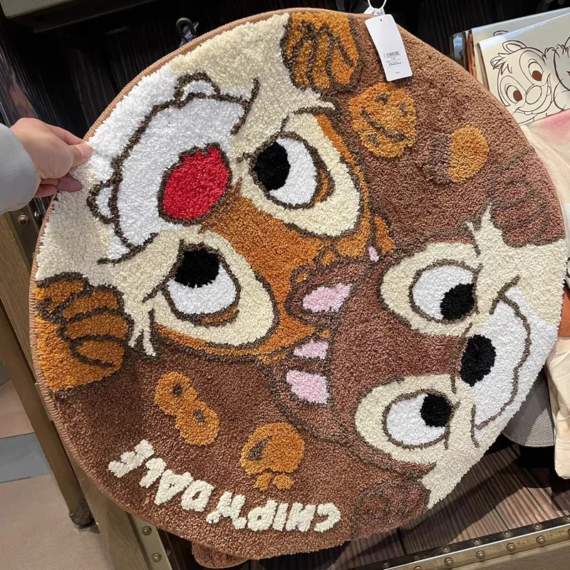 Hot Disney Chip 'n' Dale Bedroom Floor Mat Blanket Cartoon Anime Lovely Chipmunk Bathroom Carpet Collectible For Children  Gift