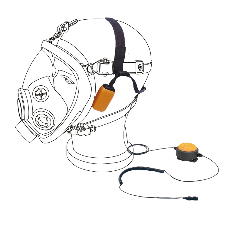 

2026unique Пожарный шлем Безопасная проводящая рация-гарнитура с функцией управления PTT