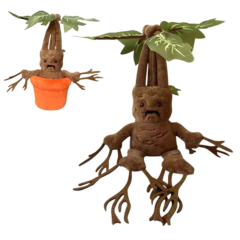 

1 шт., полипропиленовый хлопок для рождественского подарка, украшение для дома, фанаты, коллекционный подарок, плюшевая игрушка Мандрака, мультяшная мягкая плюшевая кукла в стиле аниме