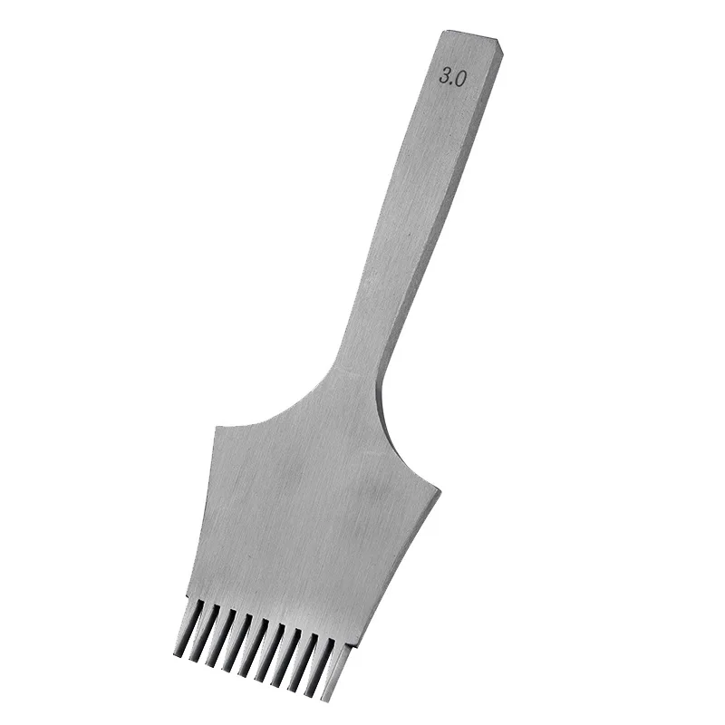 

Инструмент для ручной обработки кожи: круглый вырубной нож для кожи 1005 с наклонной плоской заточкой, без алмазного напыления