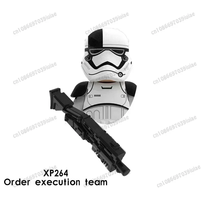 Star Wars Clone Troopers 501st Regiment Imperial Stormtrooper Mini Robot Figure Toy Bricks Assembling Doll Present