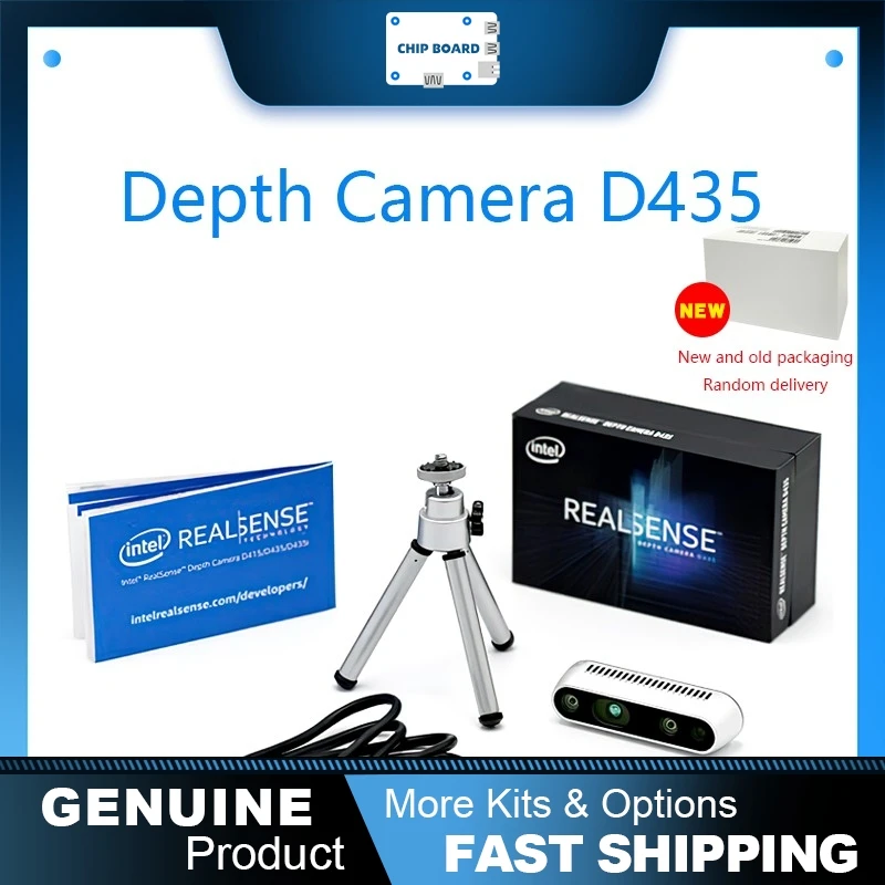 Intel RealSense D435: Stereo depth camera for accurate 3D sensing and object scanning