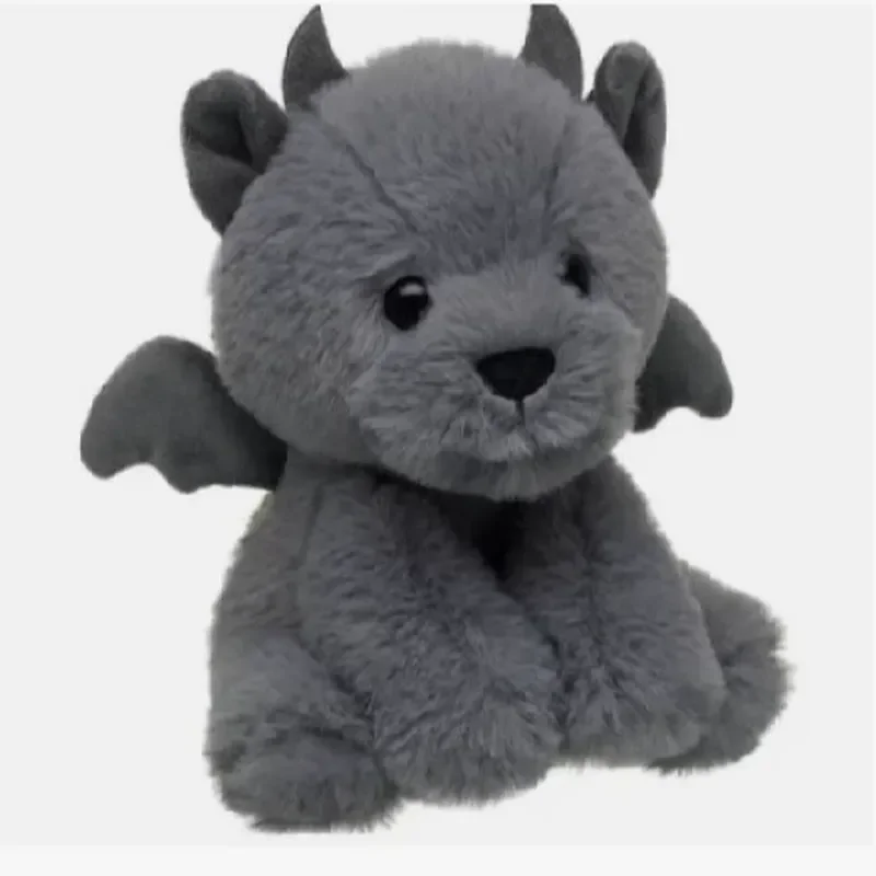 Pluszowy Miś Gargoyle - Mityczny Stróż, Pluszak z Rogami i Skrzydłami, Kolekcjonerska Lalka Pluszowa dla Dzieci i Dorosłych