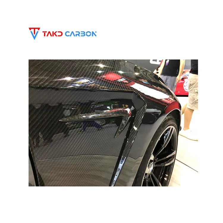 

TAKD CARBON Brand 3K Twill Carbon Weave Universal Rear Spoilers Dry Carbon Fiber Material Wheel Fenders for bmws M2 F87
