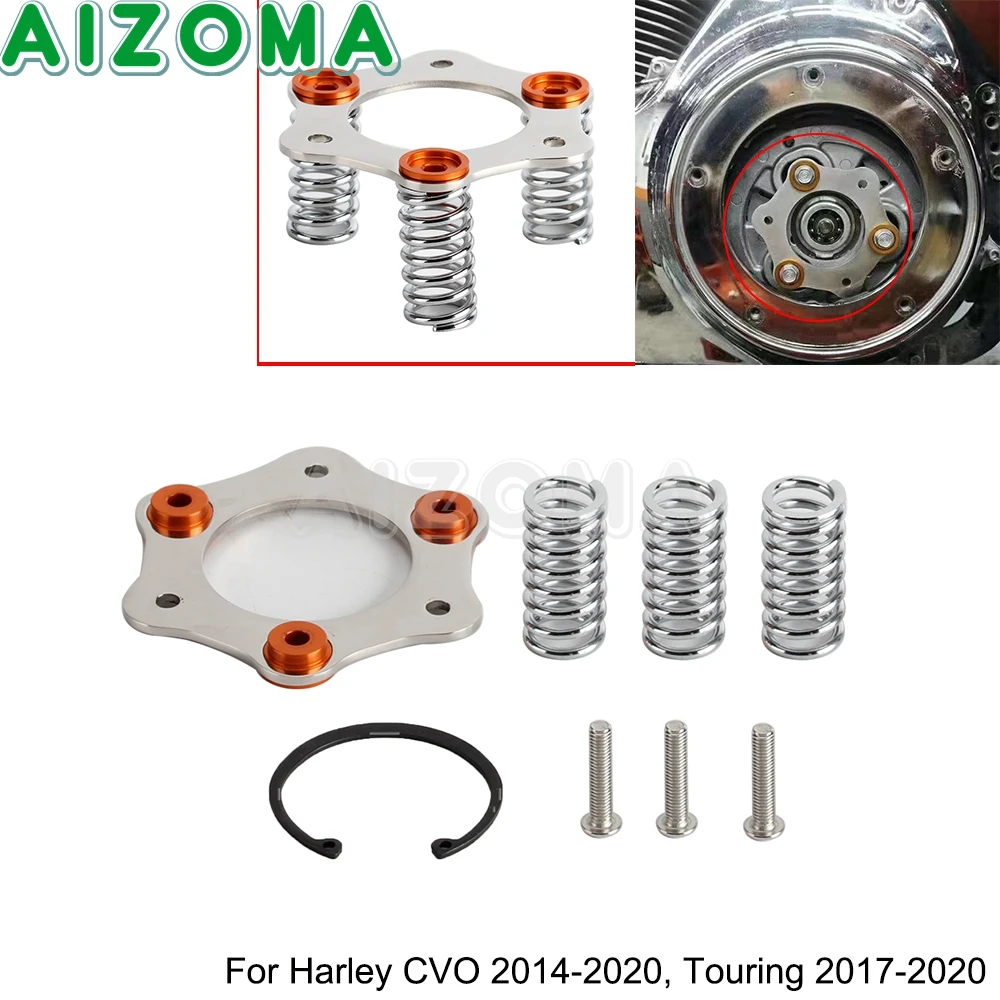 

For Harley Touring Road King Street Glide FLHR FXDF FLTRX FLHR CVO 14-20 Motorcycle Accessories Steel Saving Clutch Release Kit