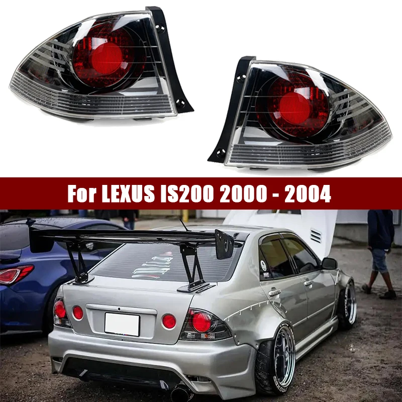 For TOYOTA ALTEZZA RS200 2001 For LEXUS IS200 2000 2001 2002 2003 2004 Car Rear Bumper Tail Lamp Warning brake light Lamp Shade