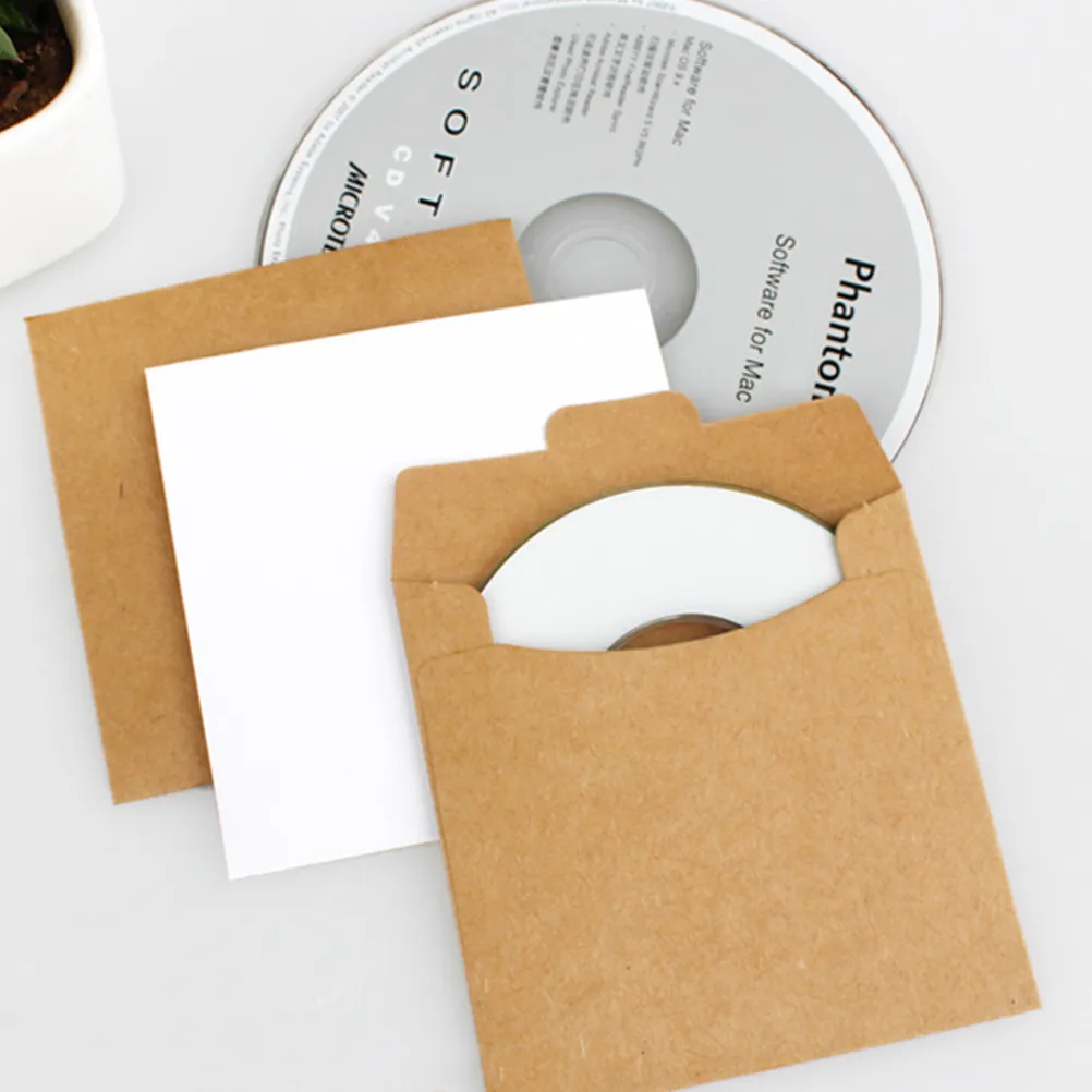 

Kraft Paper Bag Brown Paper Bag File Envelope Pouches CD Brown Paper Bag Multi-function Kraft Paper Bag