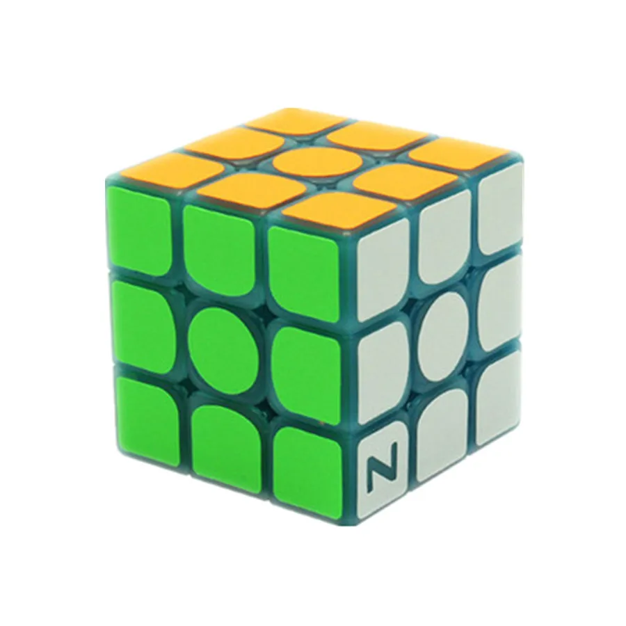 ZCUBE Fluorescent Magic Cube 1x2x2 2x2 3x3 4x4 5x5 Glow Puzzle Toy
