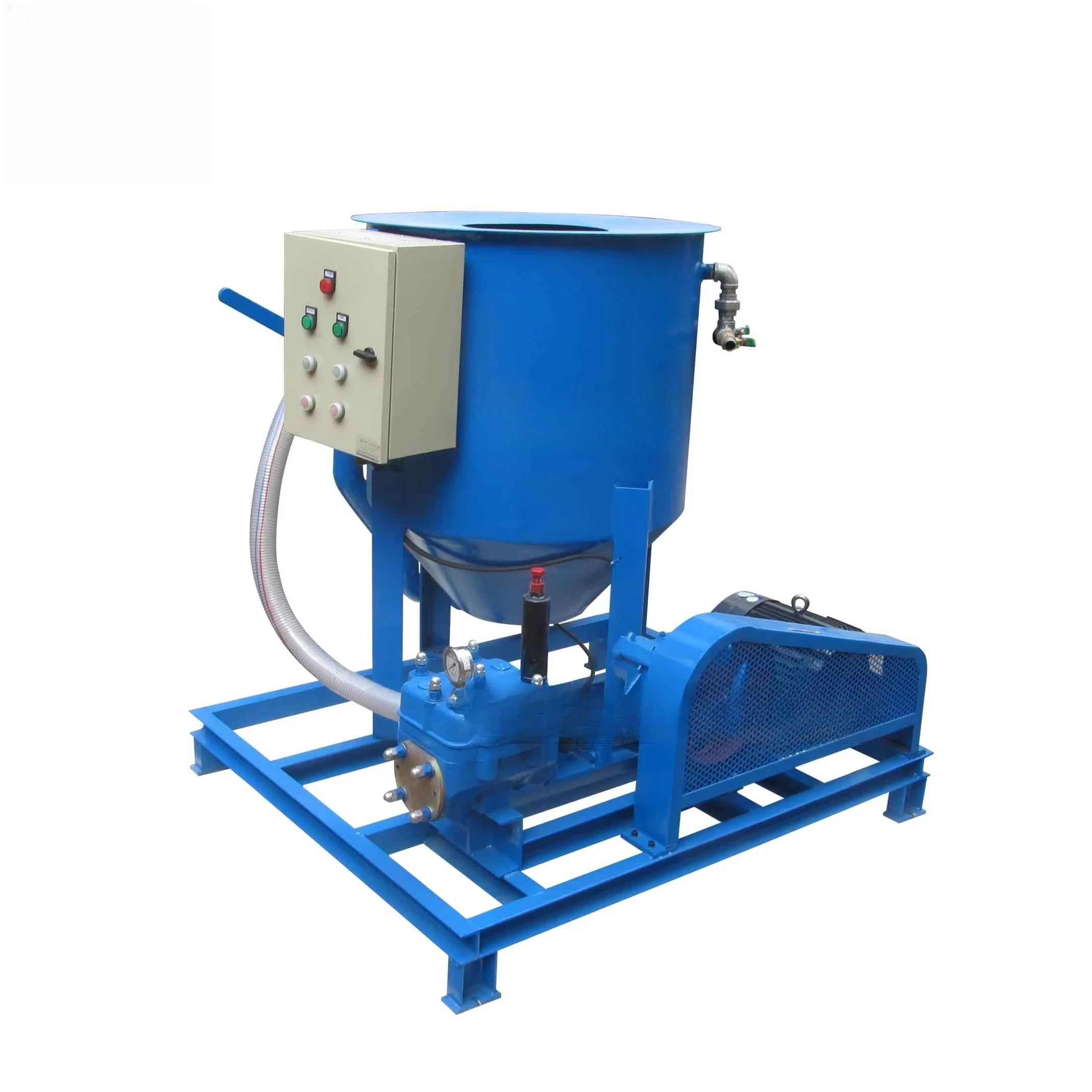 High Shear Mixer Piston Grout Pump  Machine for High Speed  Mixing and Grouting the Cement Slurry
