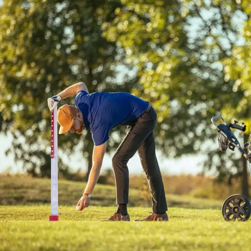 Golf Balls Shag Tube Portable Golf Ball Retriever Pick up Sucker Tool Transparent Plastic Golf Balls Picker for golfers