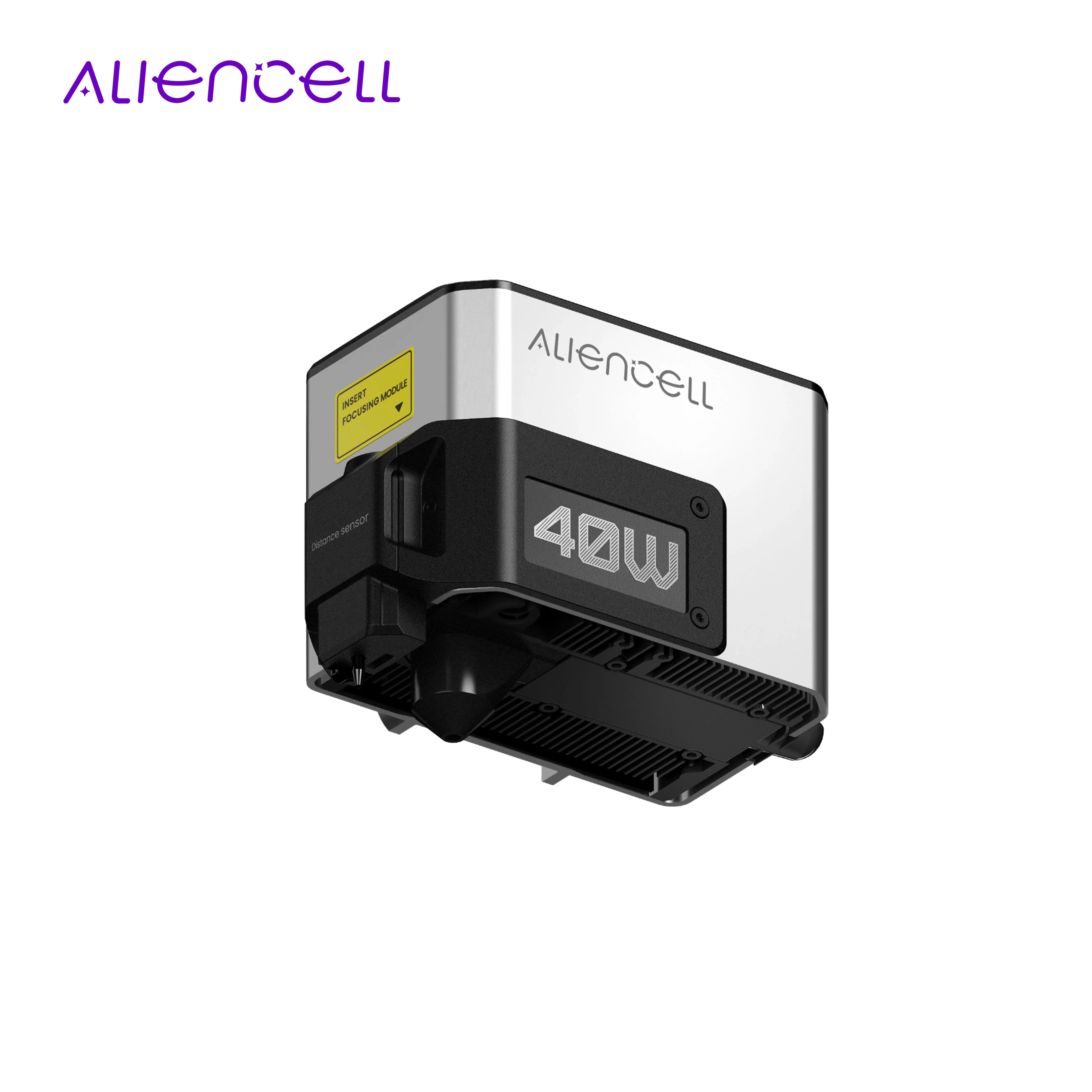 Aliencell 20W 40W 60W Laser Module, 450nm TTL Laser Head for Aliencell X1 & X1L Laser Engraver & CNC Laser Engraving Cutting Machine