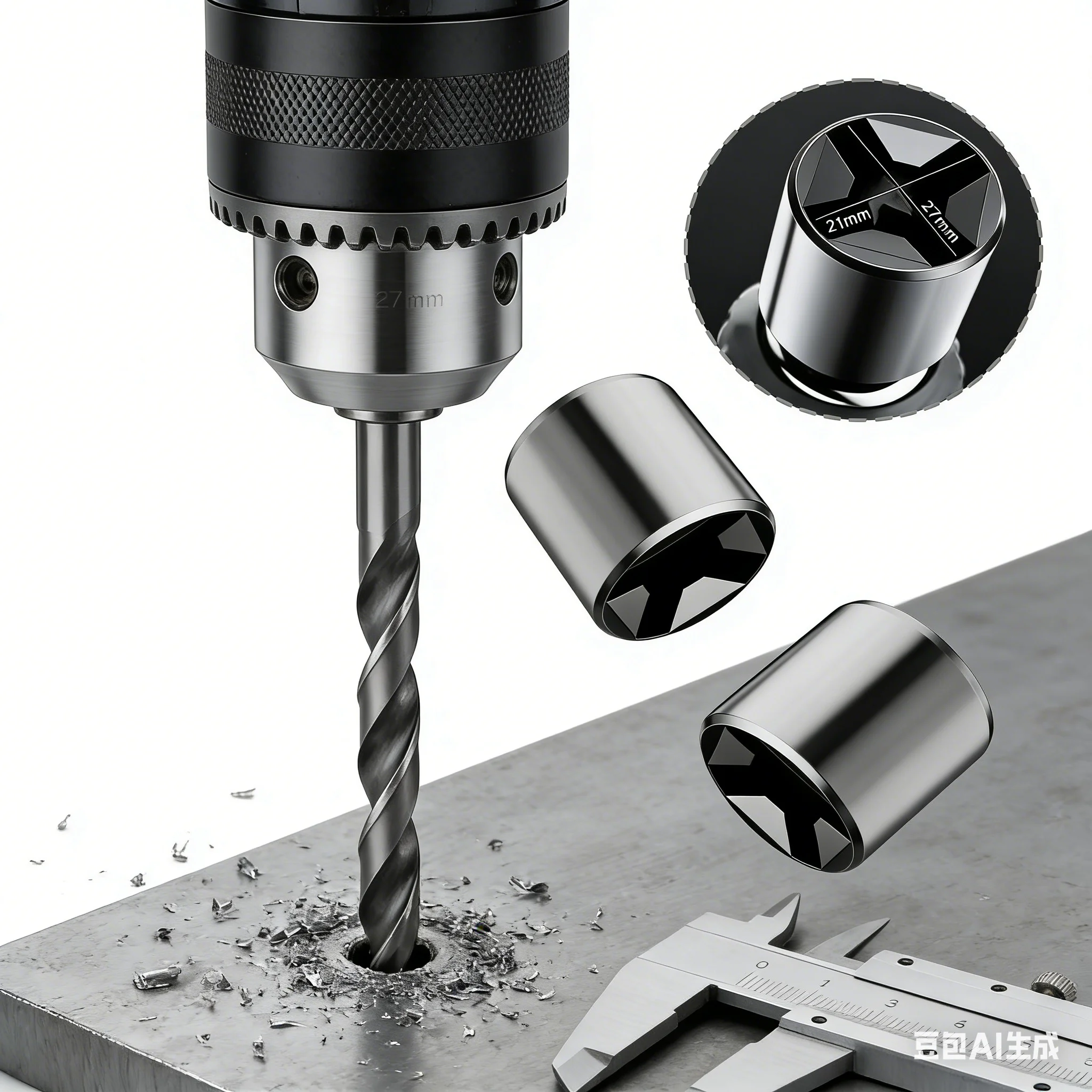 

2pcs/set Socket Wrench Adapter Heavy-Duty Socket Wrench Adapter Set For Quick Tire Changes & Repairs