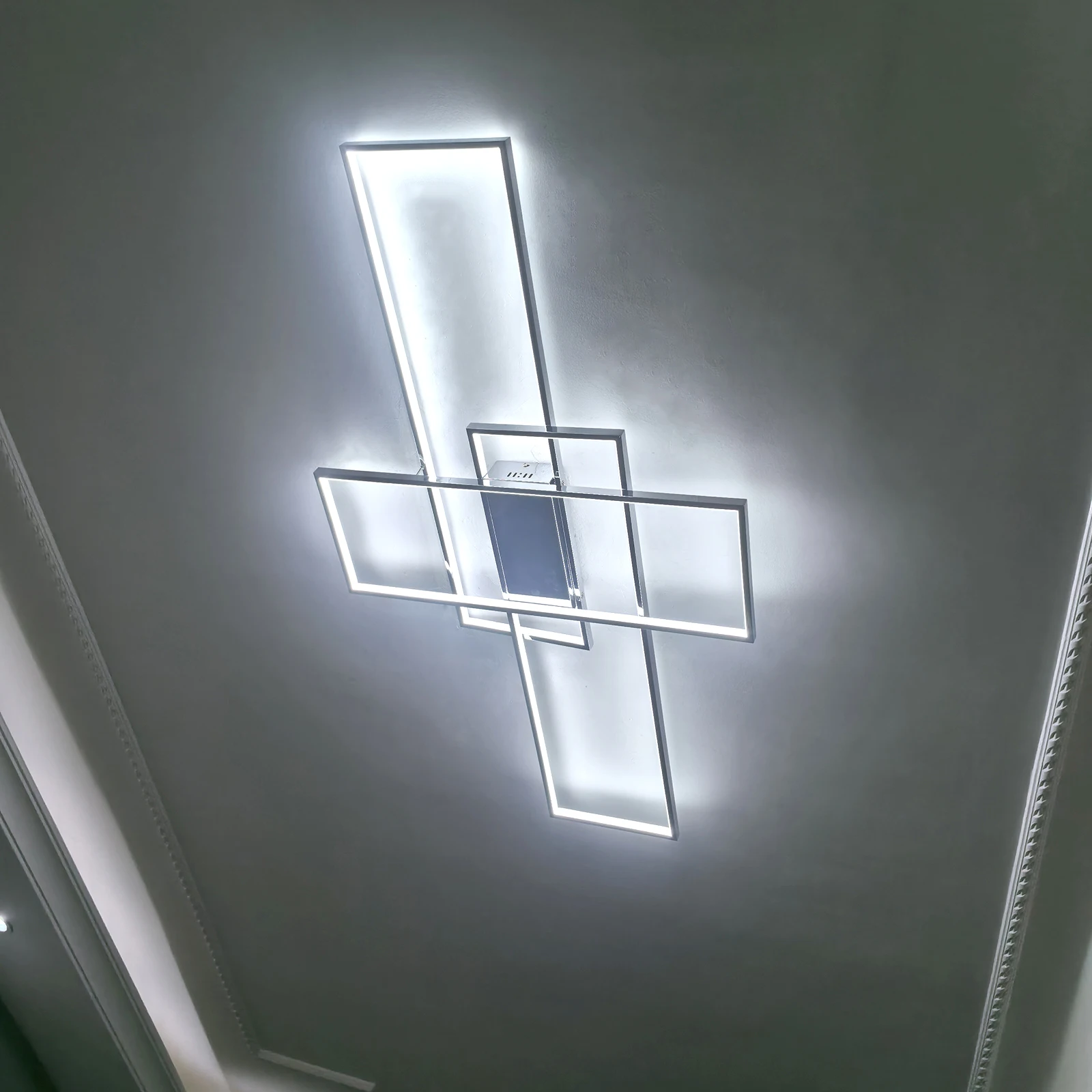 Alexa Smart Home Modern Led ceiling lights for livingroom bedroom lustre Led ceiling light White/Black led Ceiling Lamp fixture