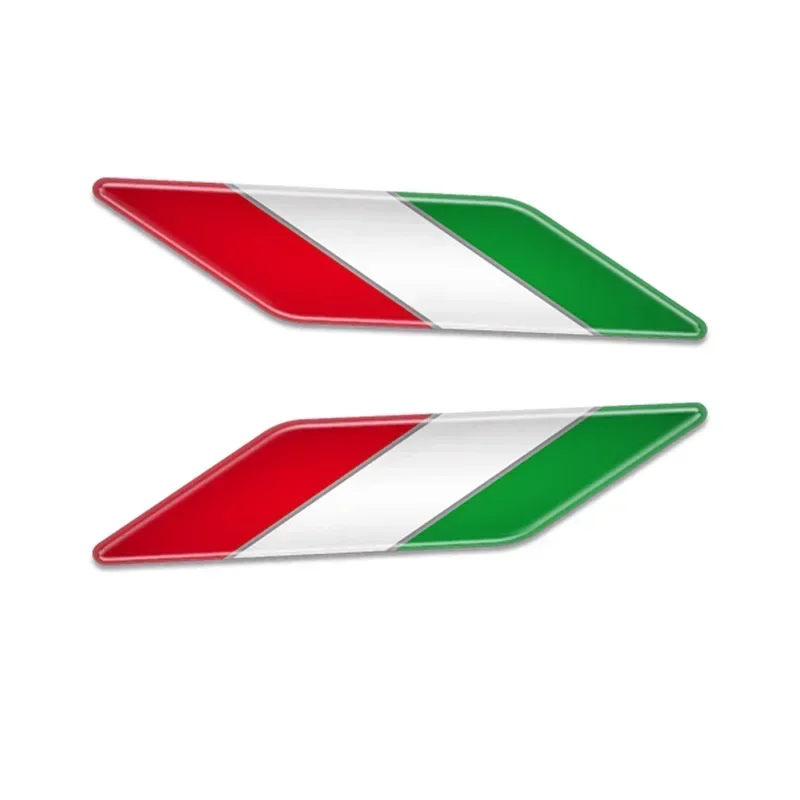 Universal 3D Auto Sticker Italy Flag Emblem Badge Car Styling Sticker Decal For Honda VW Audi Benz Ferrari Maserati Lamborghini