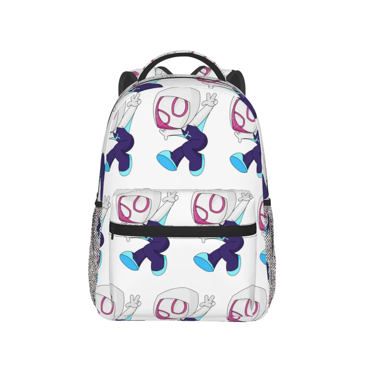 Grl Pwr, Cartoon Ghost Kids Backpacks Boys Girls Bookbag Students School Bags Travel Rucksack Shoulder Bag Large Capacity