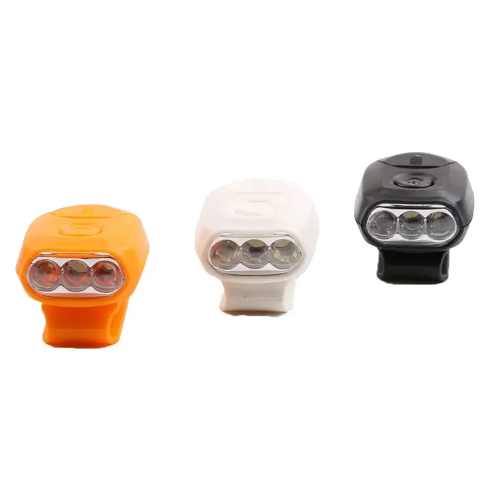 Practical 3 LED 90 Degree Bright Headlamp Clip-on Cap Lamp Hat Lamp Clip-On Caplight