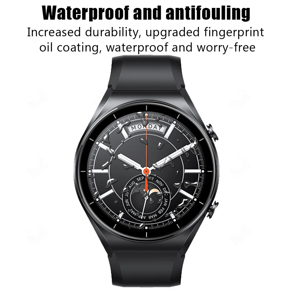 For Xiaomi Mi Watch S1 / S1 Active / Color / Color 2/ Mi Watch Global Version Screen Protector Protective Soft Film (Not Glass)