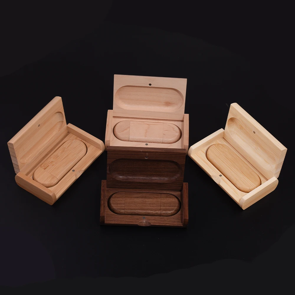 Creative New Wooden TYPE-C USB 2.0 Flash Drive 128GB Pen Drive 64GB with Box 32GB Memory Stick  The Gift of Memories
