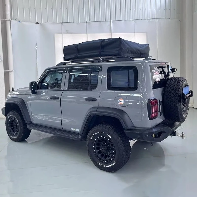 

Outdoor Camping Factory 4wd Four-Season 2-5 Person Foldable Car Soft Roof Top Tent With Annex Room
