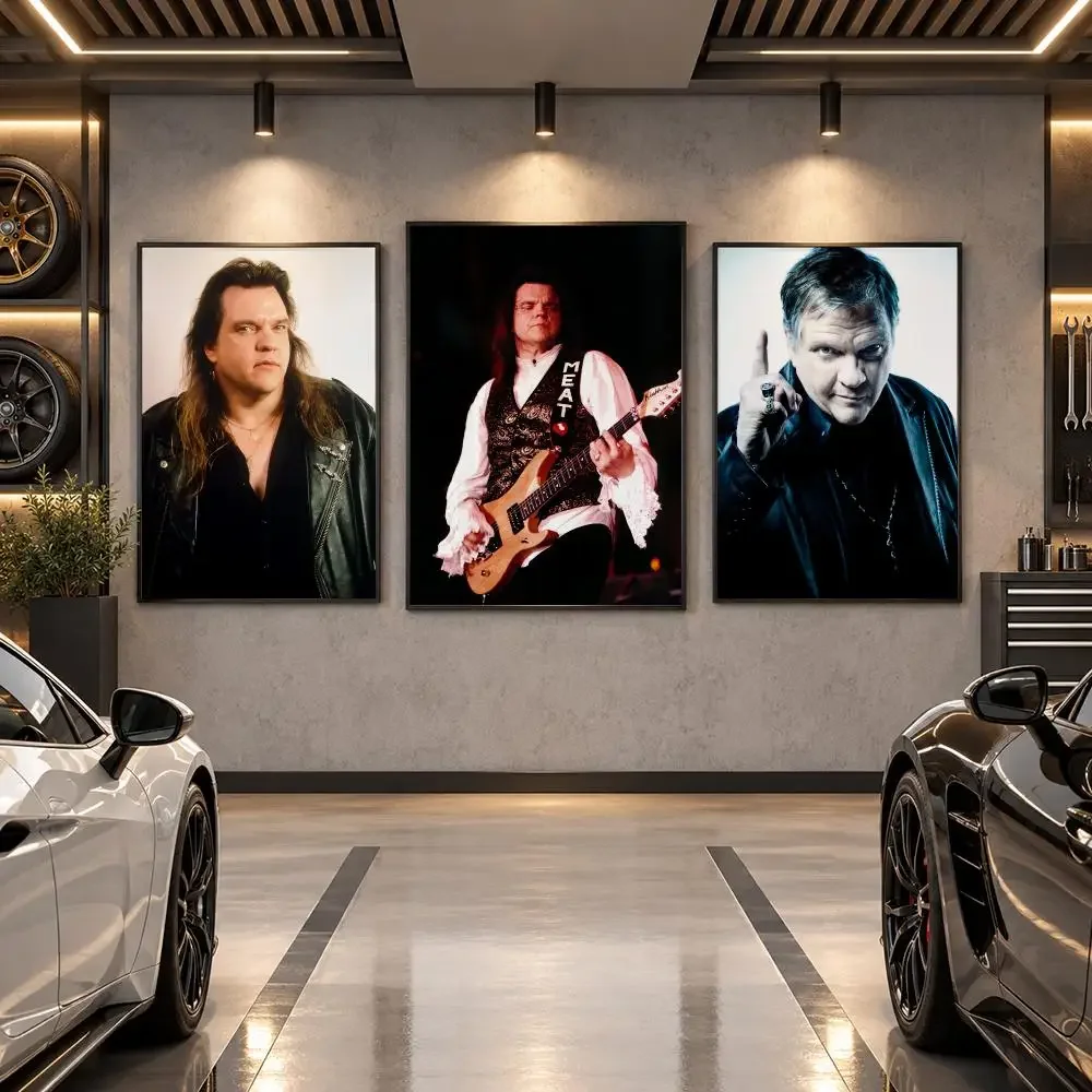 Star M-meat Loaf Poster Wall Art Sticker For Living Room Bedroom Bar Home Decor Mural Painting Decoration