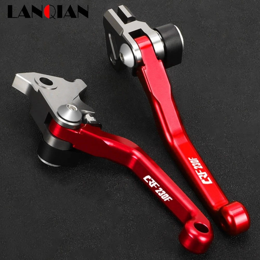 

2024 CRF 230 F Motocross Aluminum Alloy Folding Pivot Brake Clutch Levers Handle For HONDA CRF230F 2003-2023 Off-Road Dirt Bike