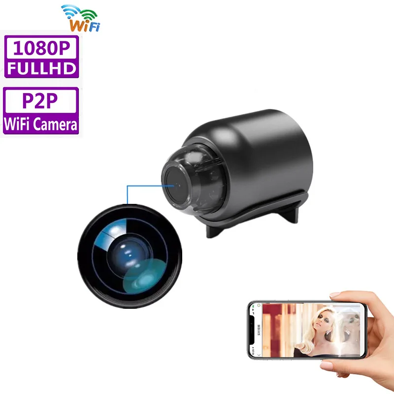 Mini IP Camera WiFi HD 1080P Wireless espia Camera Video Audio Recorder Night Vision Motion Cam APP P2P Smart Home Camcorder 