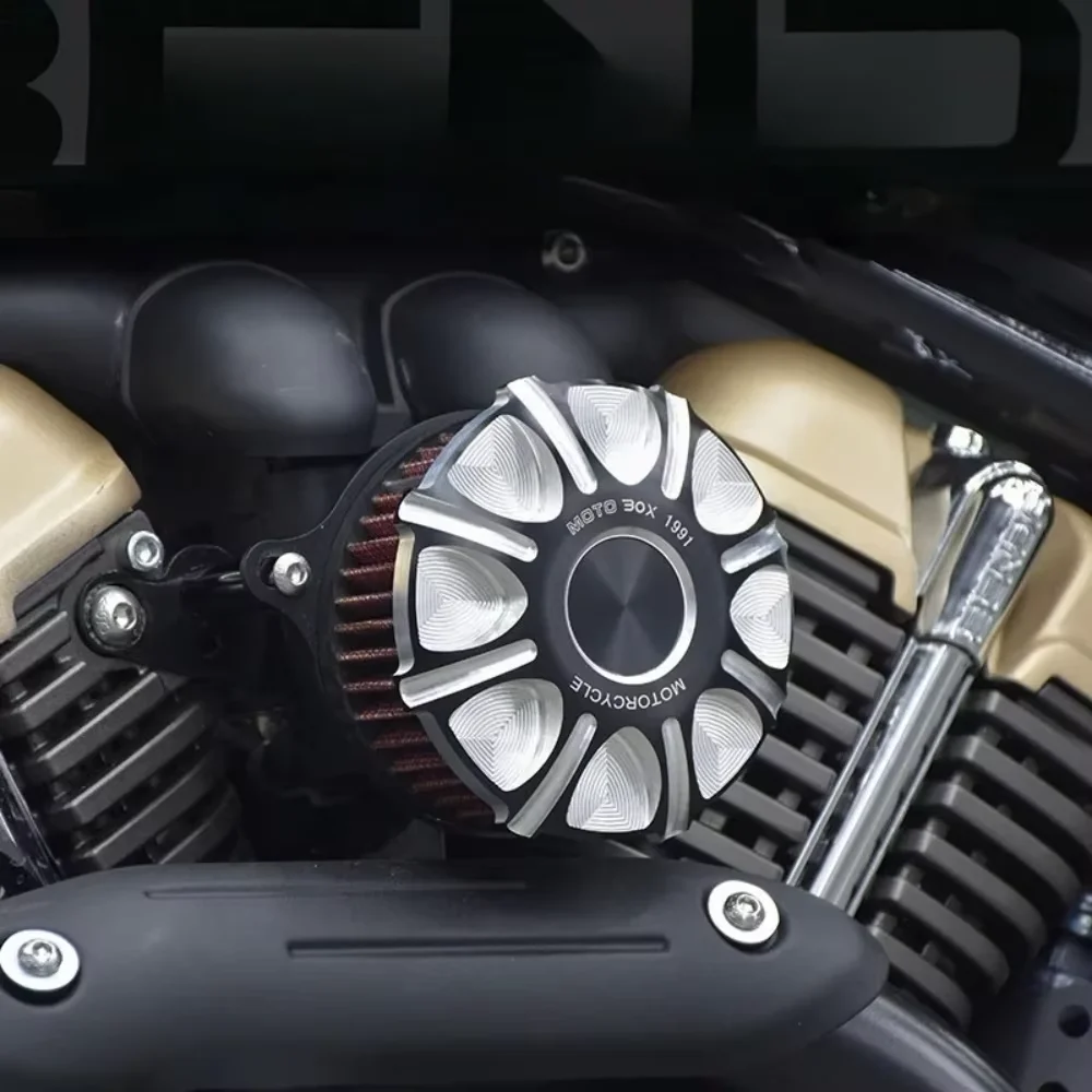 For Benda Napoleonbob 250 modified transparent clutch cover, air filter decorative cover, engine side cover accessories
