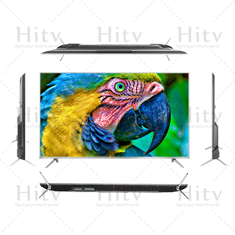 تلفزيون مزدوج من الزجاج المقسى 55 بوصة تلفزيون ذكي 55 بوصة 4K Ultra HD LED Tv #2