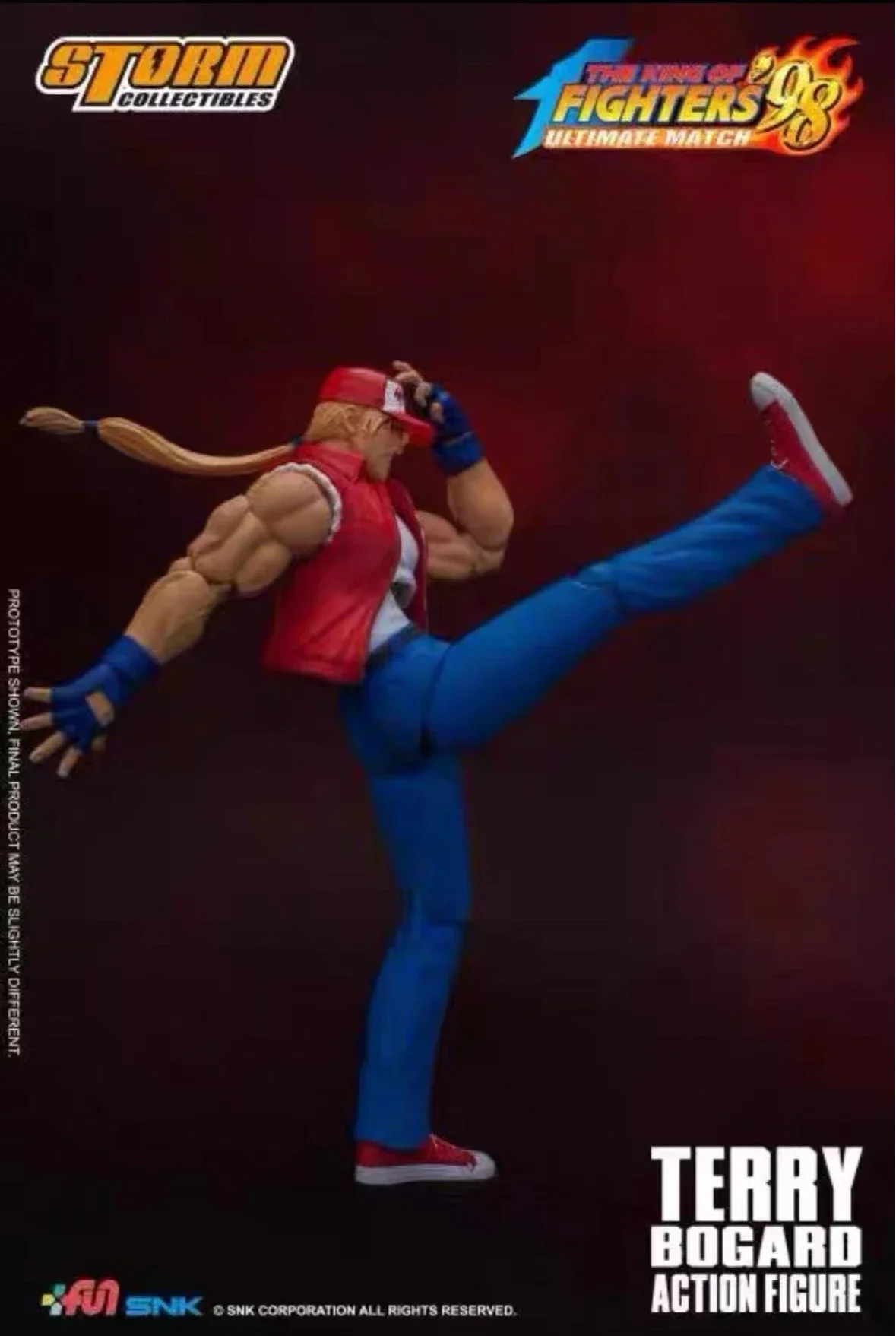 

В наличии Storm Toys 1/12 KOF King of Fighters 98 Terry Terryberg TERRY 6-дюймовая подвижная фигурка, модель игрушки