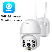 New upgraded V380 Pro surveillance camera with network port camera WIFI Camera night vision 10 80P outdoor monitor