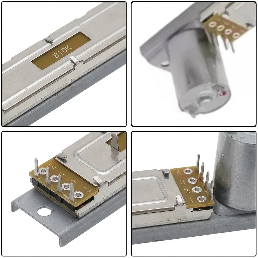 1Pcs B10K 8Pin Motorized Slider Potentiometer 160mm Metal Fader For X32 Digital Mixer Audio Console Replacement Part