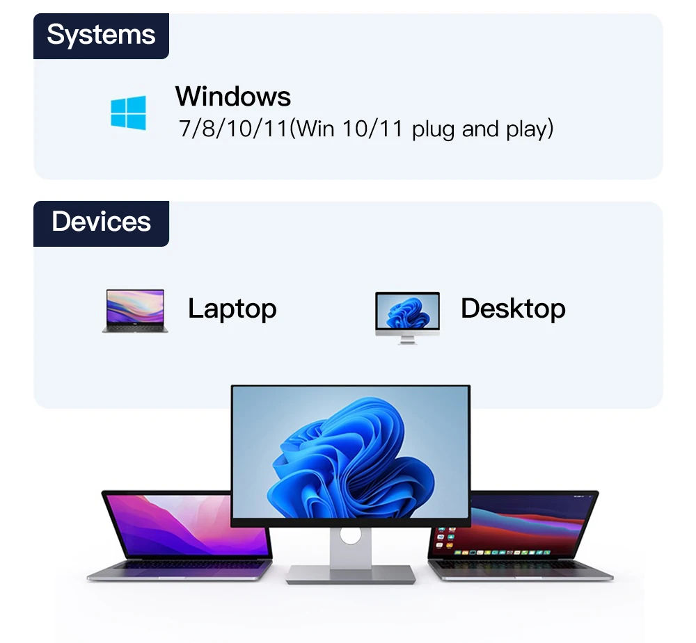 Adaptador WiFi USB de 1300Mbps, adaptador de red de doble banda de 2,4G/5GHz, Dongle de antena WiFi 802.11AC para PC/portátil, controlador gratuito Win10/11
