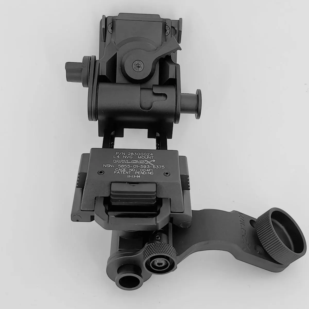 Support de Vision nocturne tactique Wilcox L4 G24 NVG pour lunettes PVS15 PVS18 GPNVG18, portée Airsoft, support de casque OPS rapide avec bras en J