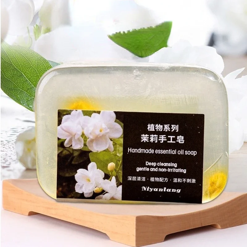 Thai Natural Fruit Moisturizing Rose Soap Hand Washing Cleansing Bath Soap Essential Oils Body Soap Bar for Women