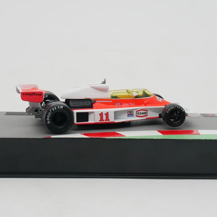 Ixo 1:43 Racing M23 1976 James Hunt Diecast Car Model Metal Toy Vehicle