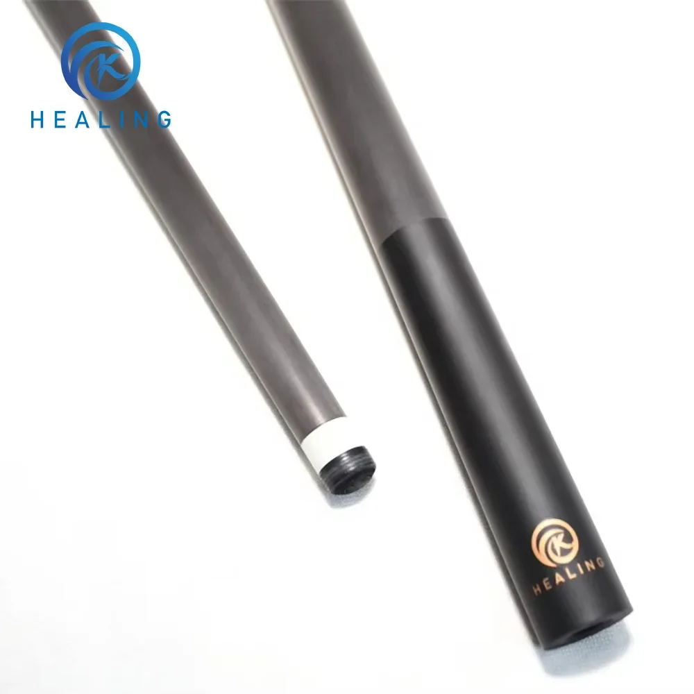 Factory Direct Black Technology Carbon Fiber Shaft Of Pool Cue Front Part for Billiard Play/Billiards Cue Shaft with Foam OEM